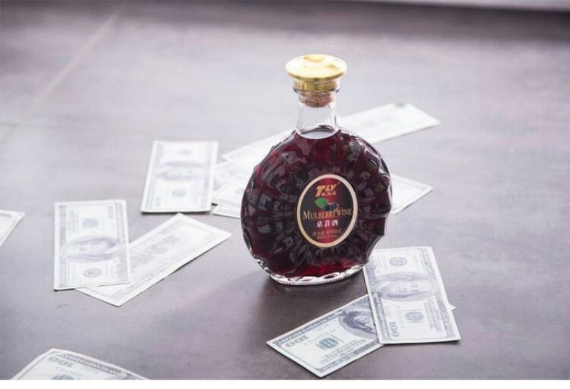 湖南桃林园糯米桑葚酒糯米酒甜酒488ml