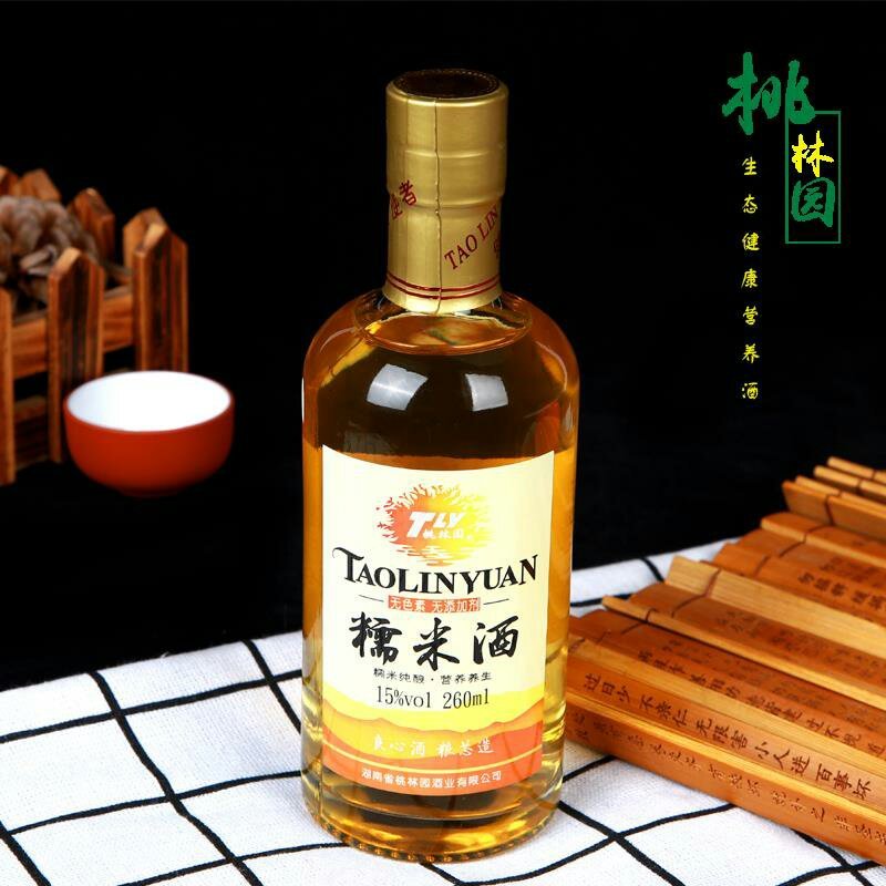 桃林园糯米酒农家自酿酒纯粮营养甜米酒15度养生米酒26