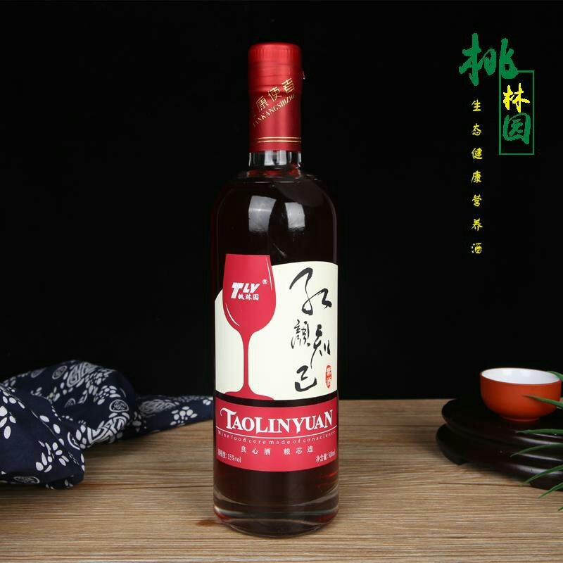 桃林园糯米酒红颜知己农家自酿甜酒糯米酒紫薯甜果酒50