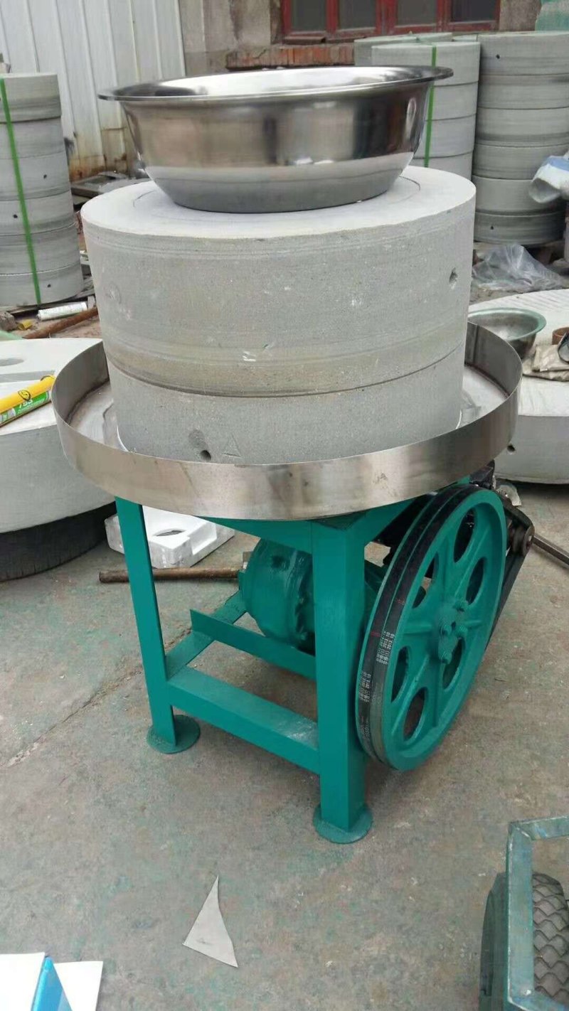 新品推荐大中小型石磨芝麻酱机花生酱机香油机电动磨盘机