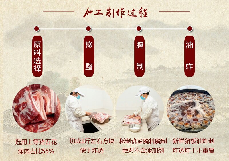 攀枝花特产（油底肉258克/袋）
