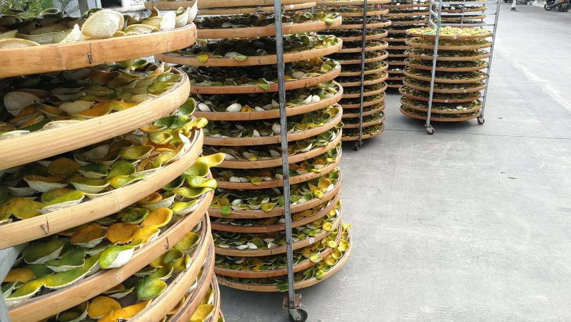 源产地正宗新会三江陈皮新皮陈皮药材用泡茶煲汤原材料