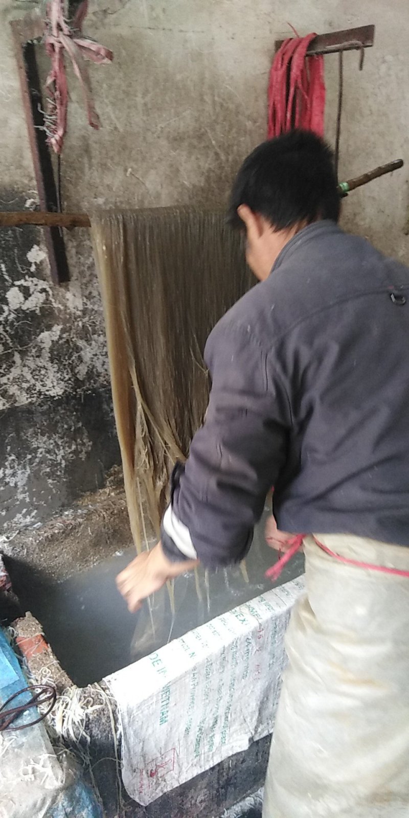 手工红薯粉条