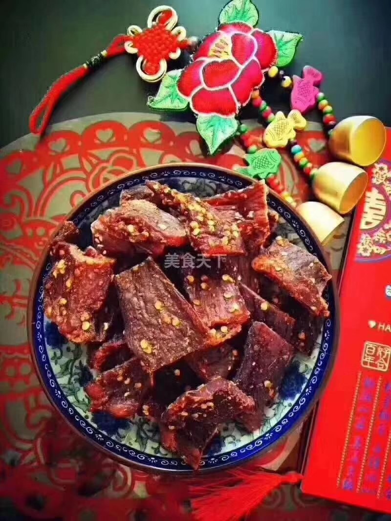 野生天麻，六月椒(花椒)，香肠