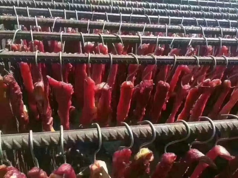 野生天麻，六月椒(花椒)，香肠