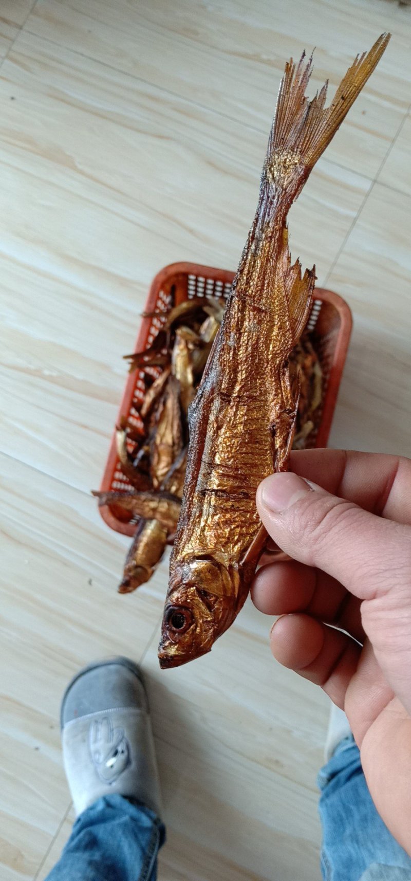 鱼干，翘嘴鱼干，农家自制