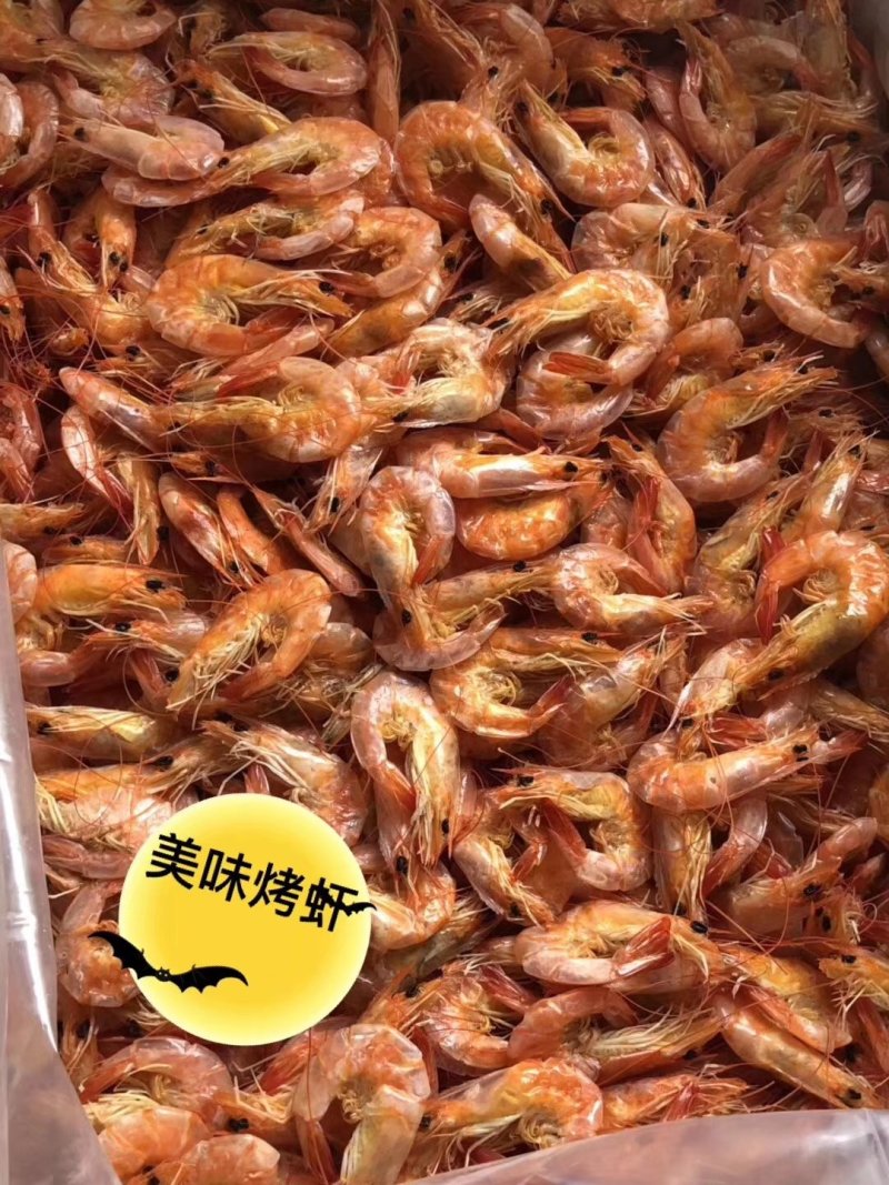山东渤海，烘干大中小优质烤虾一件20斤！
