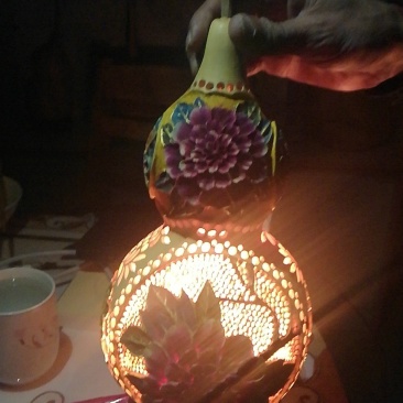 葫芦做灯
