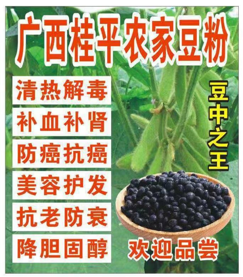 农家黑豆粉黄豆粉