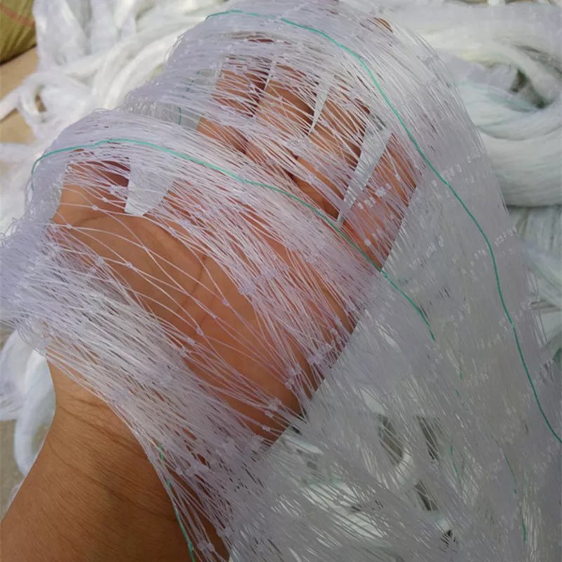 尼龙防鸟网白色透明果园果树葡萄樱桃稻谷泥鳅鱼塘防鸟用网天