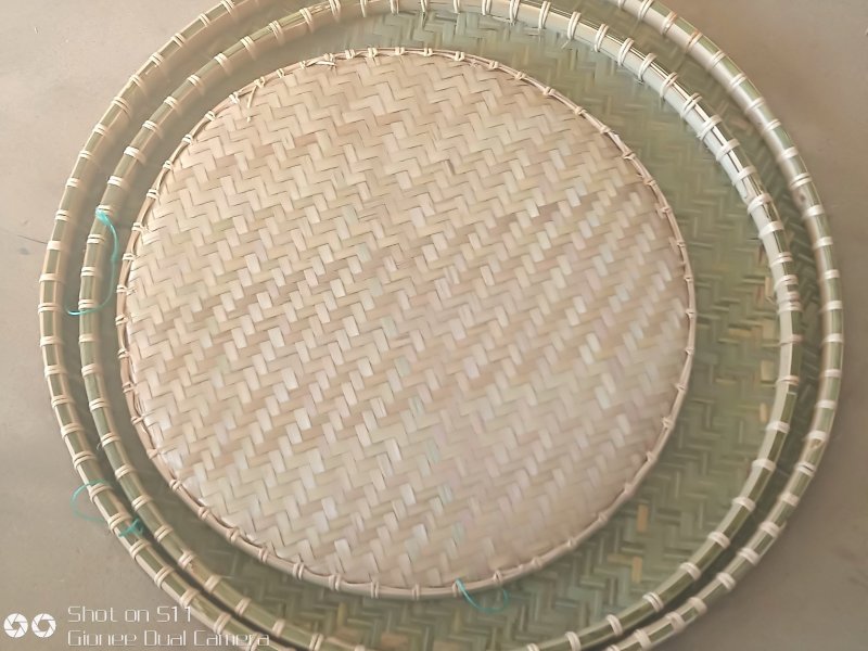 簸萁，筛竹编工艺品