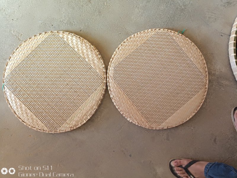 簸萁，筛竹编工艺品