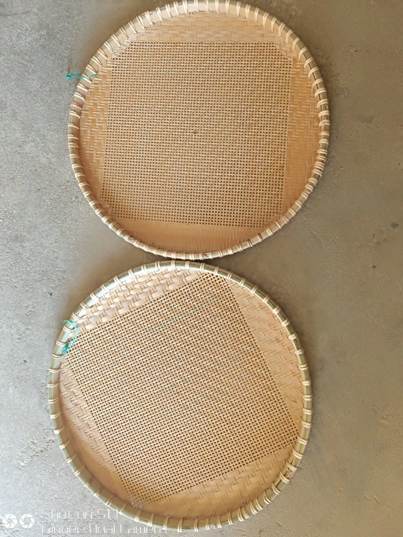 簸萁，筛竹编工艺品