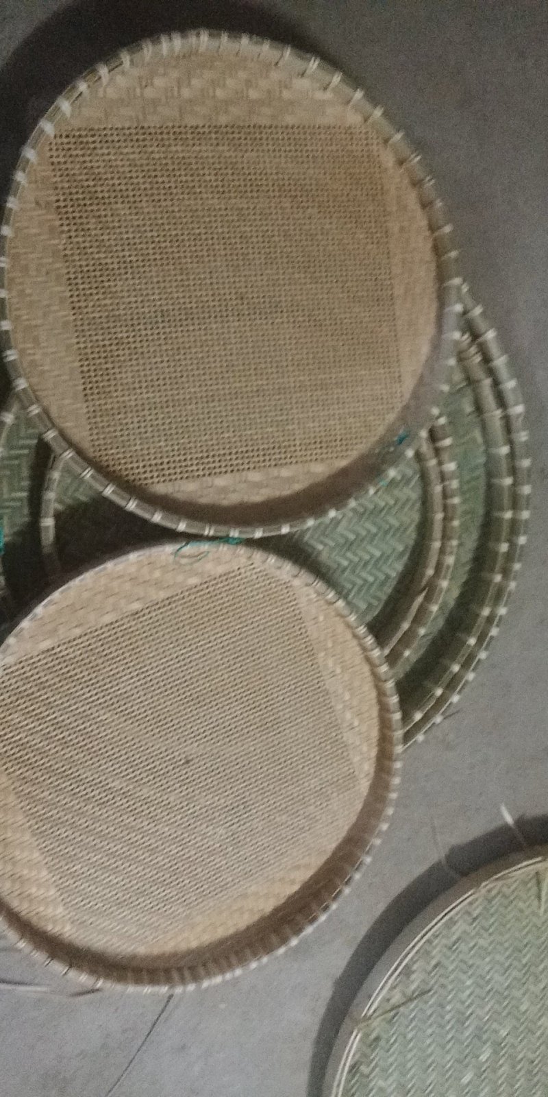 簸萁，筛等竹编品