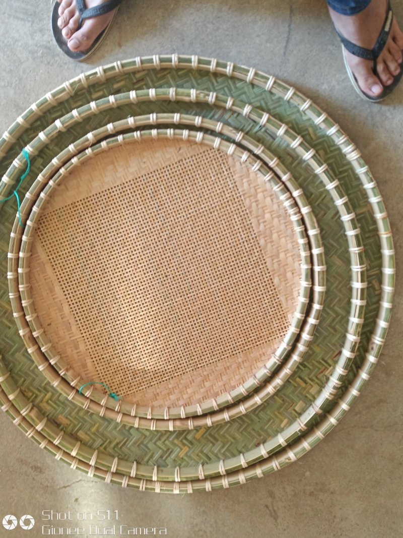 簸萁，筛等竹编品