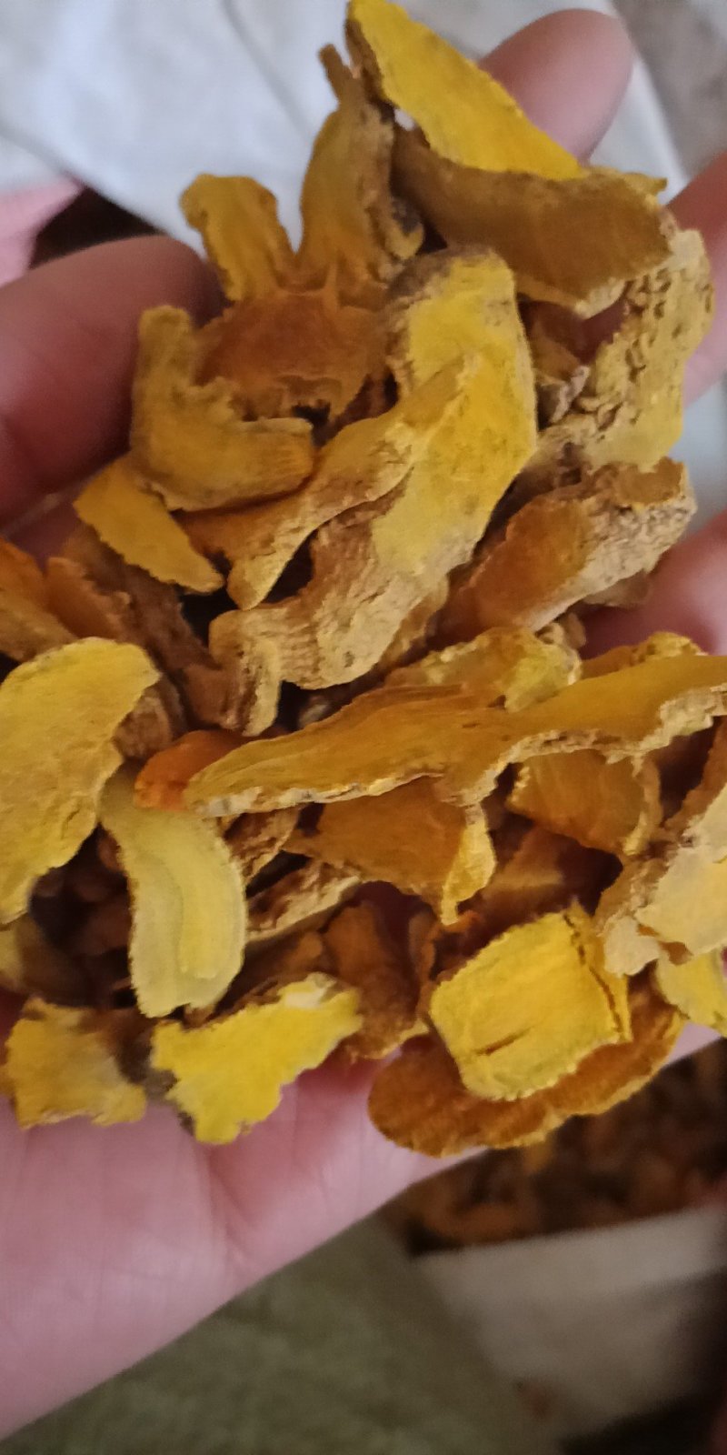 姜黄色姜黄统货批发各种中药材零售各种规格中药材