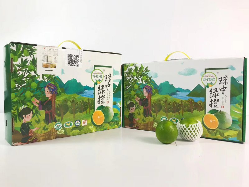 海南正宗琼中绿橙10斤皮薄多汁官方授权果园新鲜现摘现发