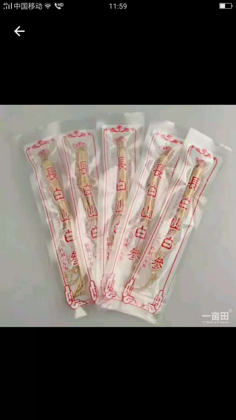 保鲜参，批发价，3块一颗可泡酒