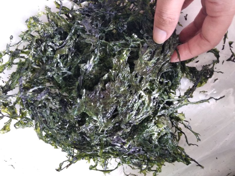 厂家直供深度烘干绿紫菜500g（巨鲸水产出品）