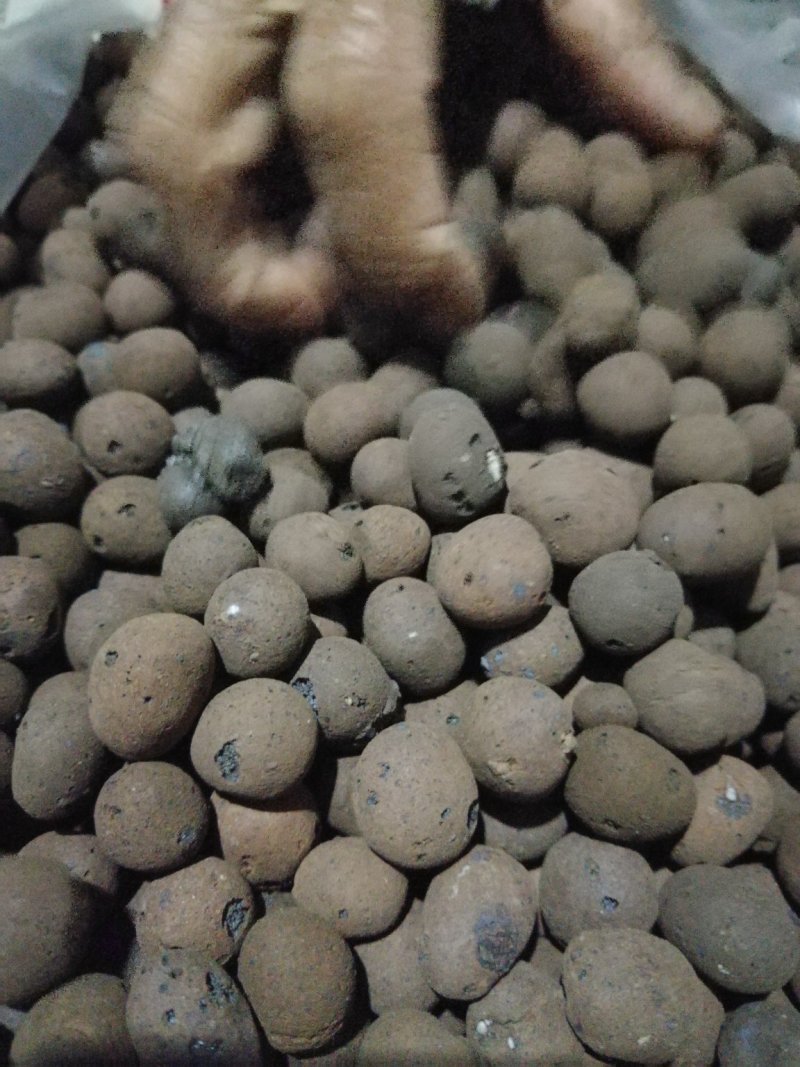 盆栽土陶粒土培陶粒底砂陶粒砂陶粒球陶土粒盆栽垫底