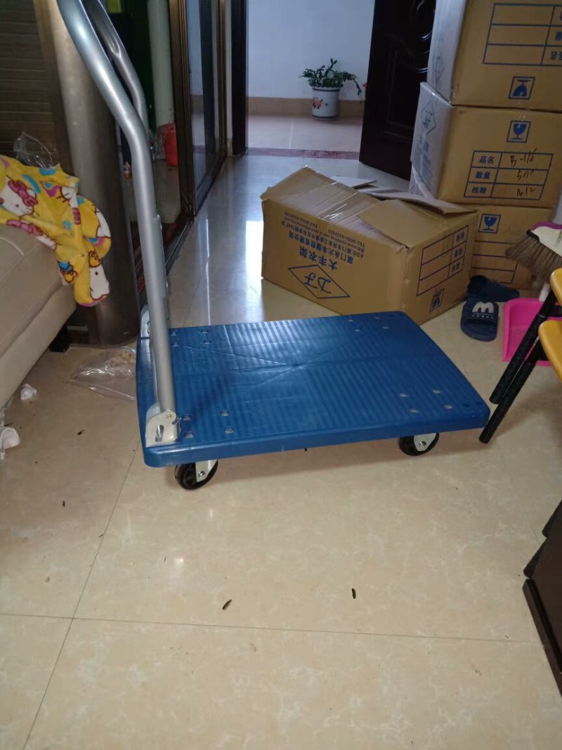 其他工具推车加厚折叠手推车平板车拉货车拖车