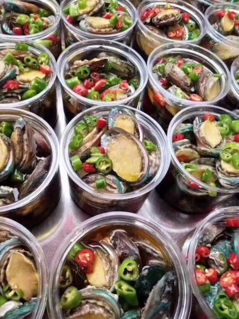 鲍鱼，活冻鲍鱼。漂烫鲍鱼，