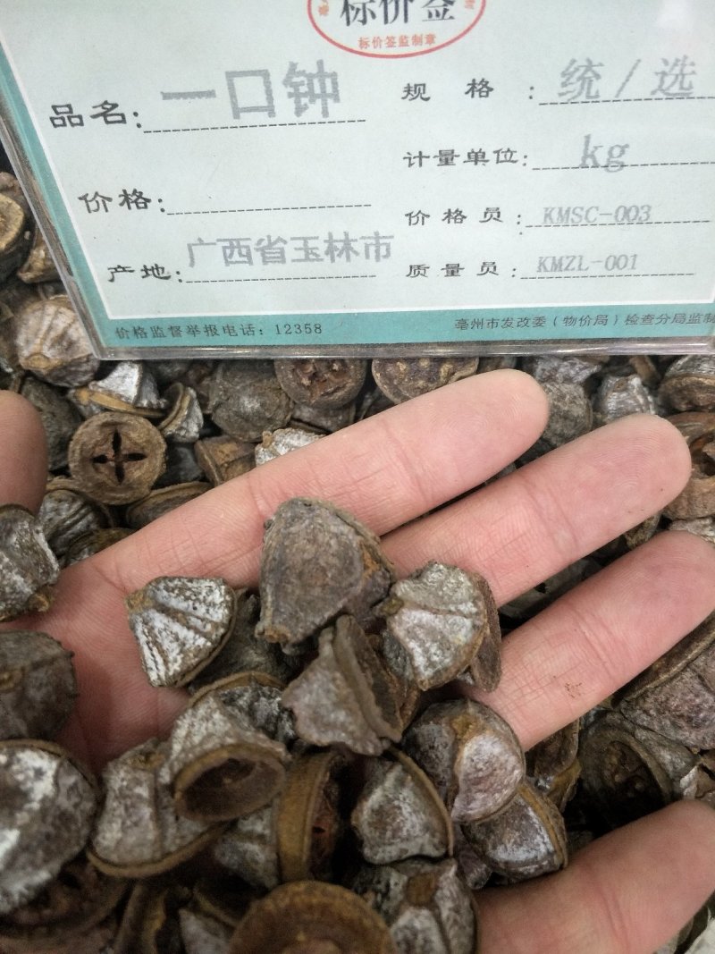 一口钟批发各种规格中药材