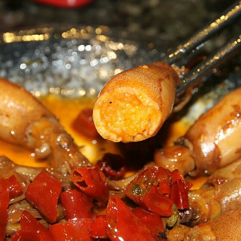 香辣海兔子熟食