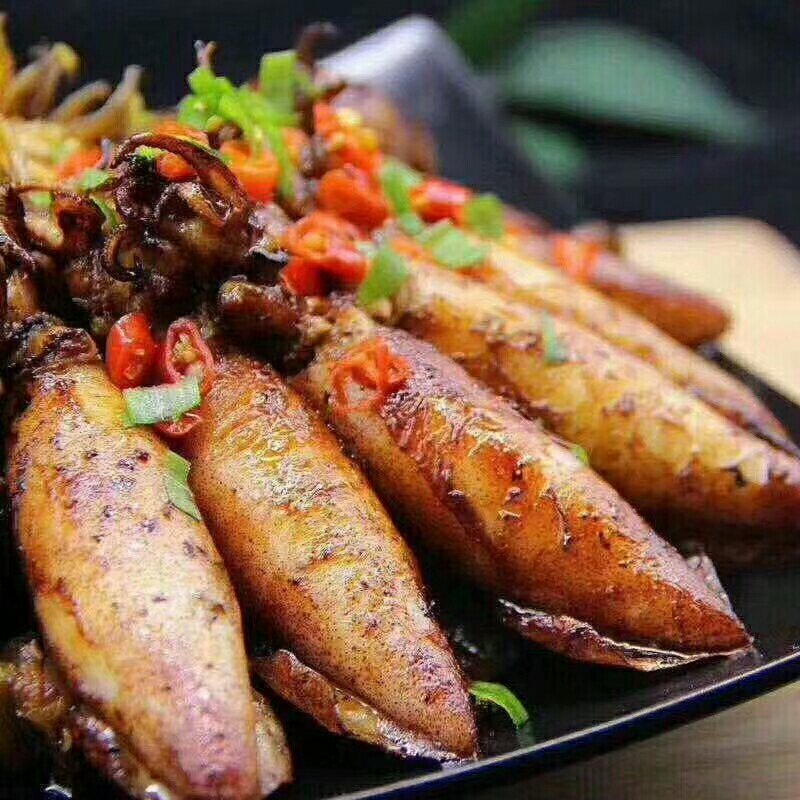 香辣海兔子熟食