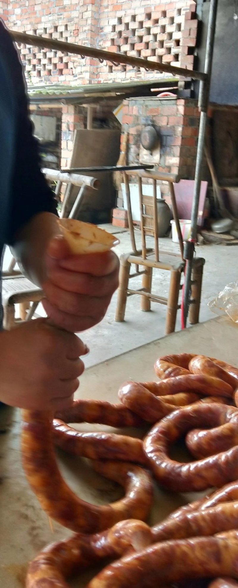 乐山辣麻香肠。
