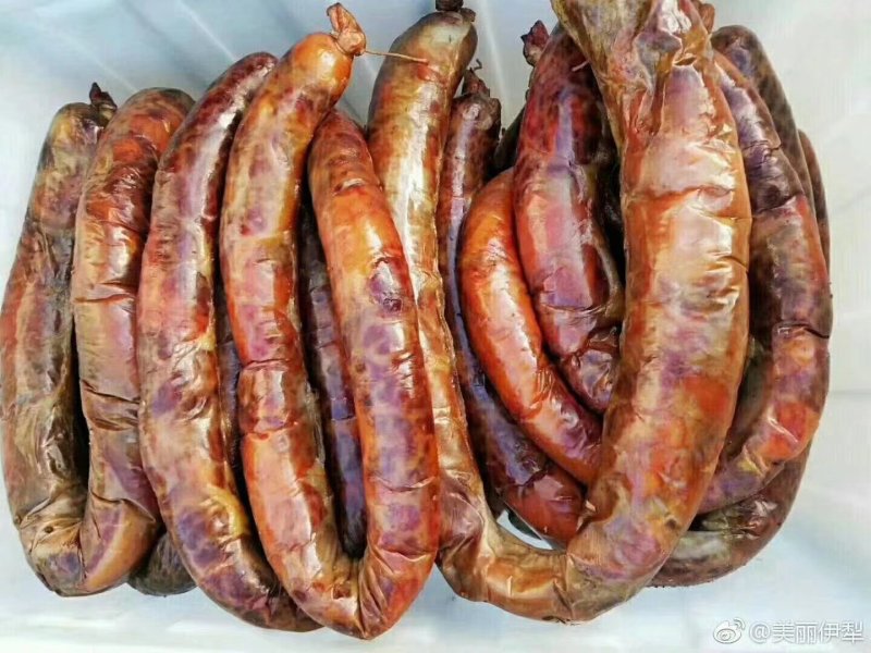 新疆伊犁熏马肉熏马肠