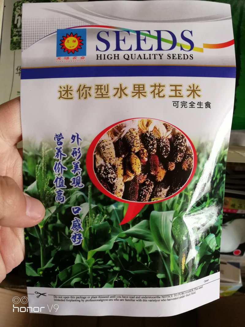 【优质】草莓菠萝奶油爆米花水果花小玉米种子