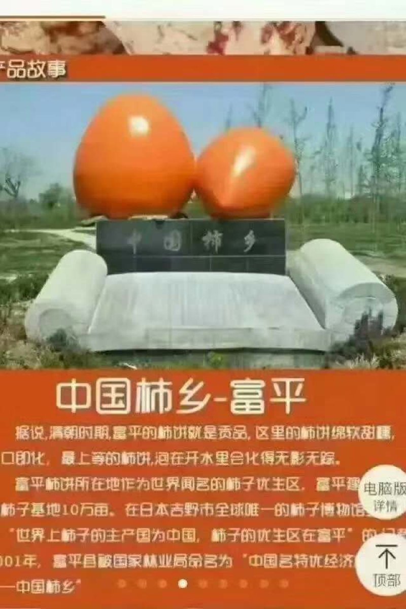 富平吊霜柿饼