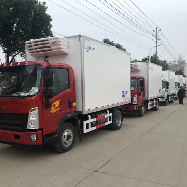 重汽豪沃4.2米国五国六冷藏车