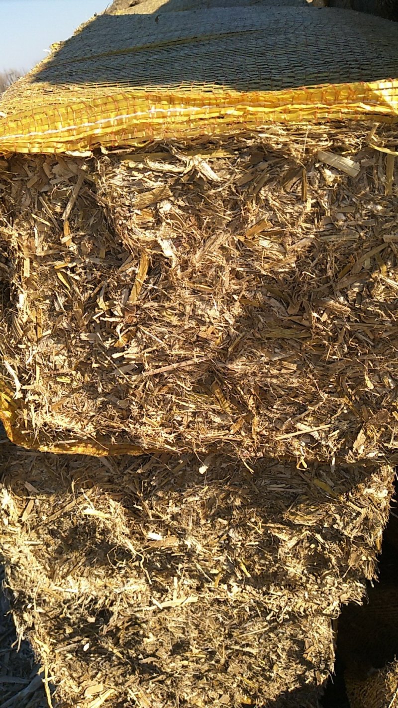 除尘玉米秸秆压块牛羊草料