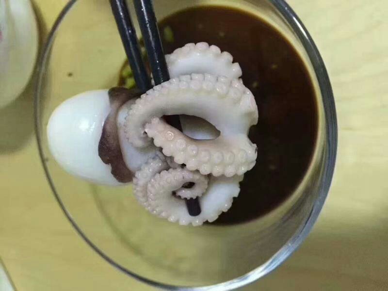 章鱼花塑封盒装12/14只无泡水无泡发无漂白