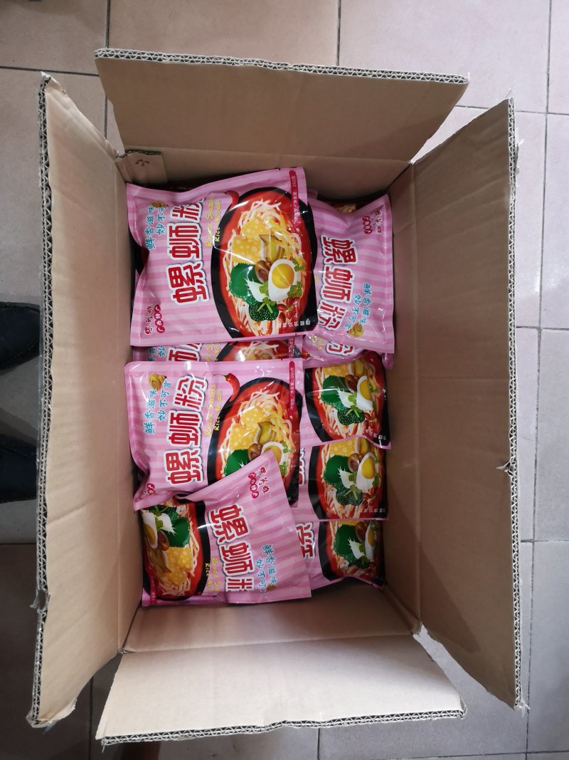 螺英雄冲泡型螺蛳粉160g*60袋装柳州正宗螺丝粉方便速