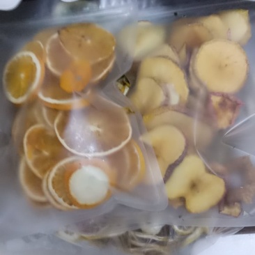 干橙片，苹果干，释迦果干，柠檬片