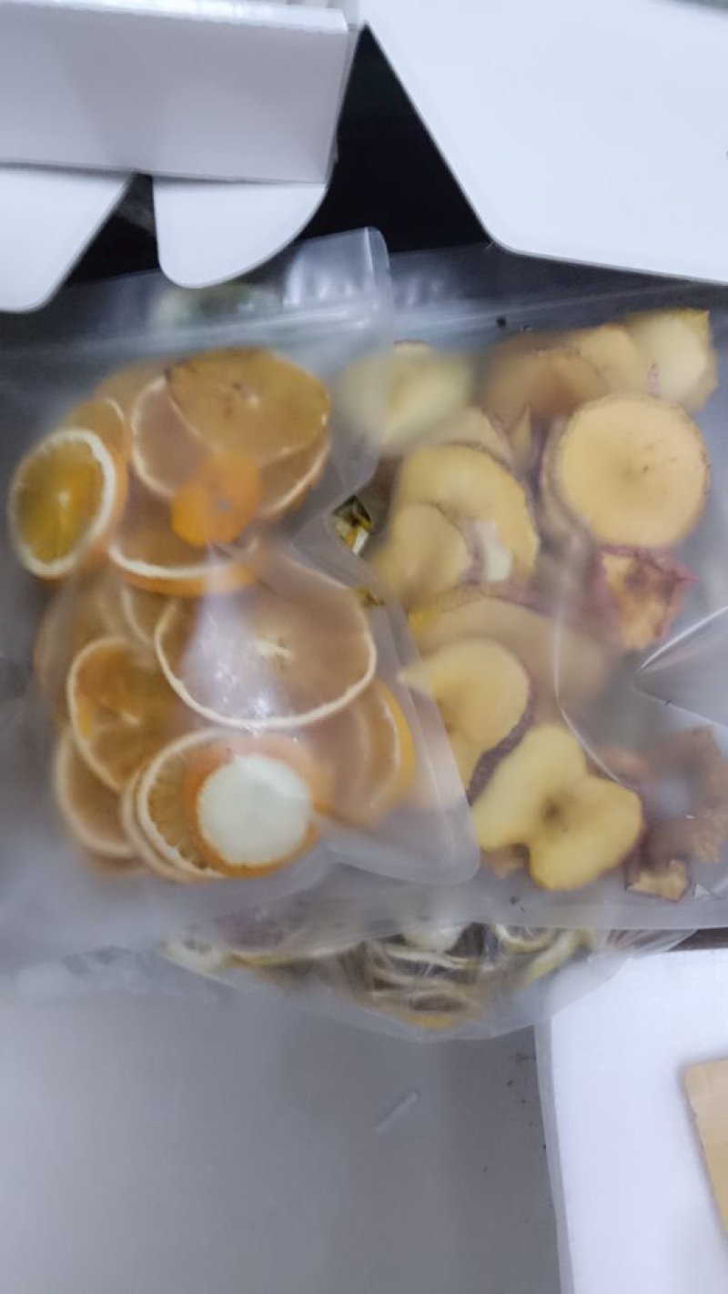 干橙片，苹果干，释迦果干，柠檬片