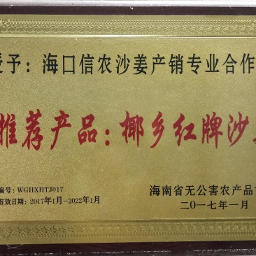 海南沙姜开始上市。