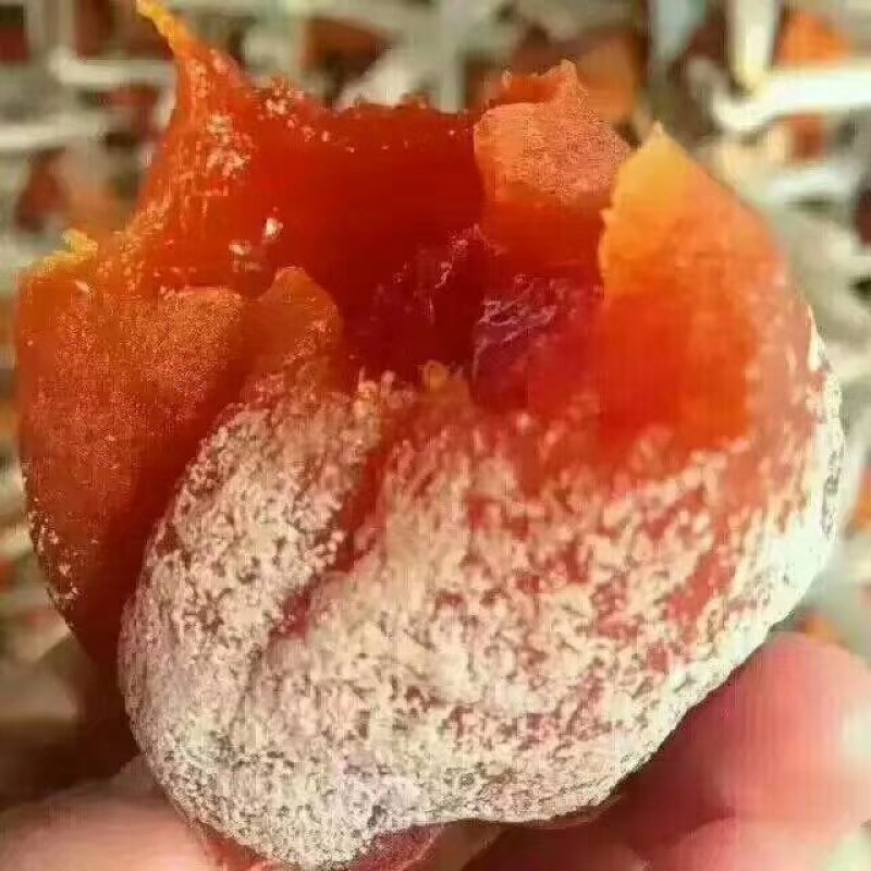富平柿饼陕西特产爆浆流心柿子饼干包邮