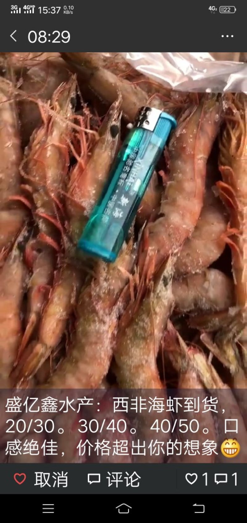 进口海虾