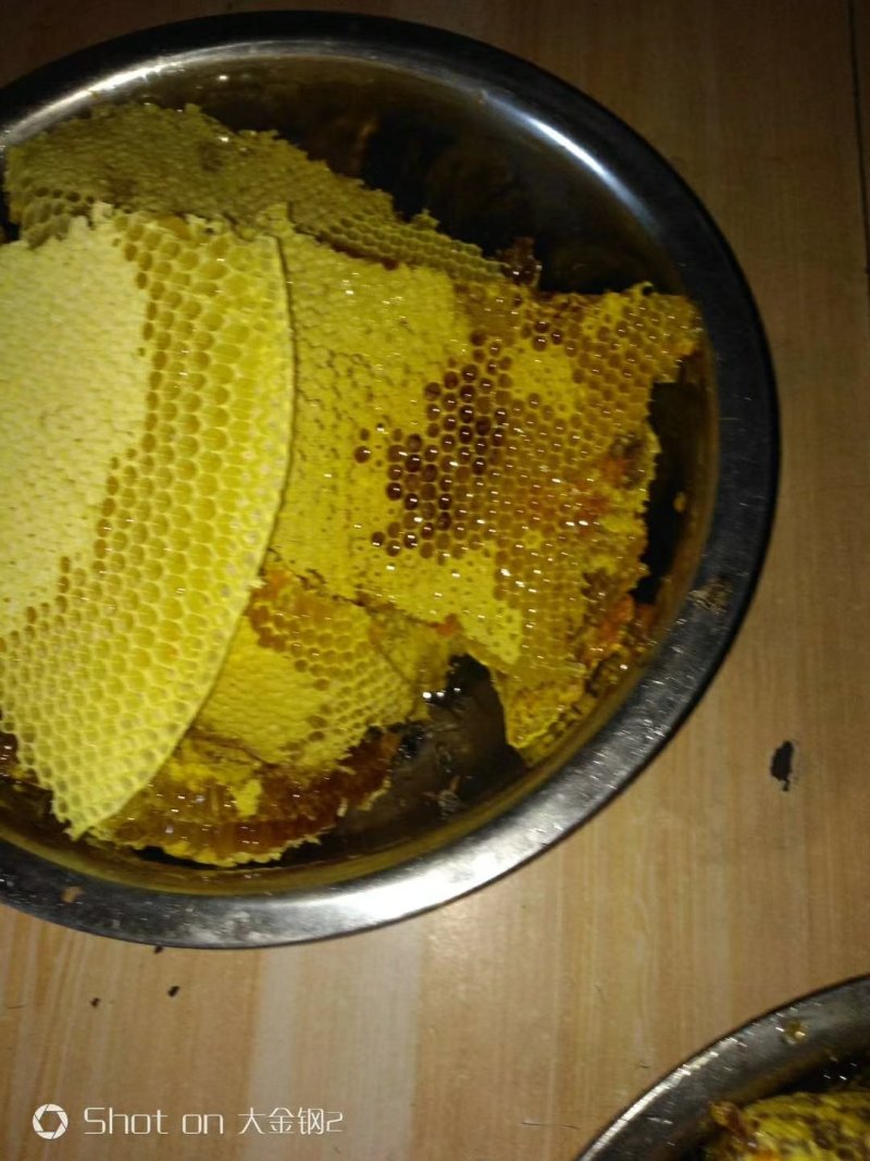 大凉山野生土蜂蜜天然蜂蜜店家自产农家散养百花蜂蜜结晶1斤