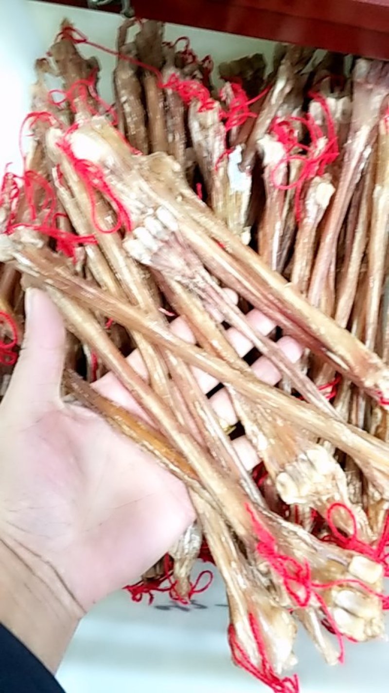 梅花鹿鹿筋批发各种规格中药材