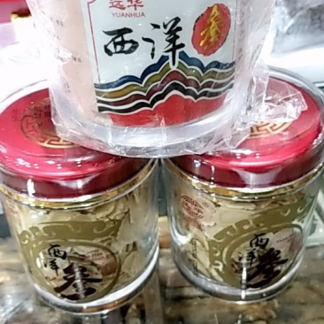 西洋参瓶装50克批发各种规格中药材饮片