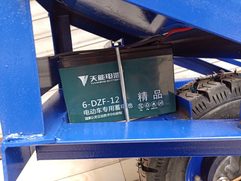 电动农用工地用鸡公车独轮车直流48V铅酸电池