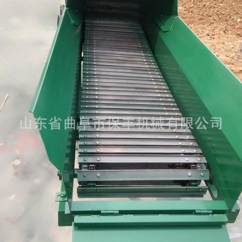 干湿秸秆粉碎机家畜牛羊饲料粉碎揉丝机工作原视频