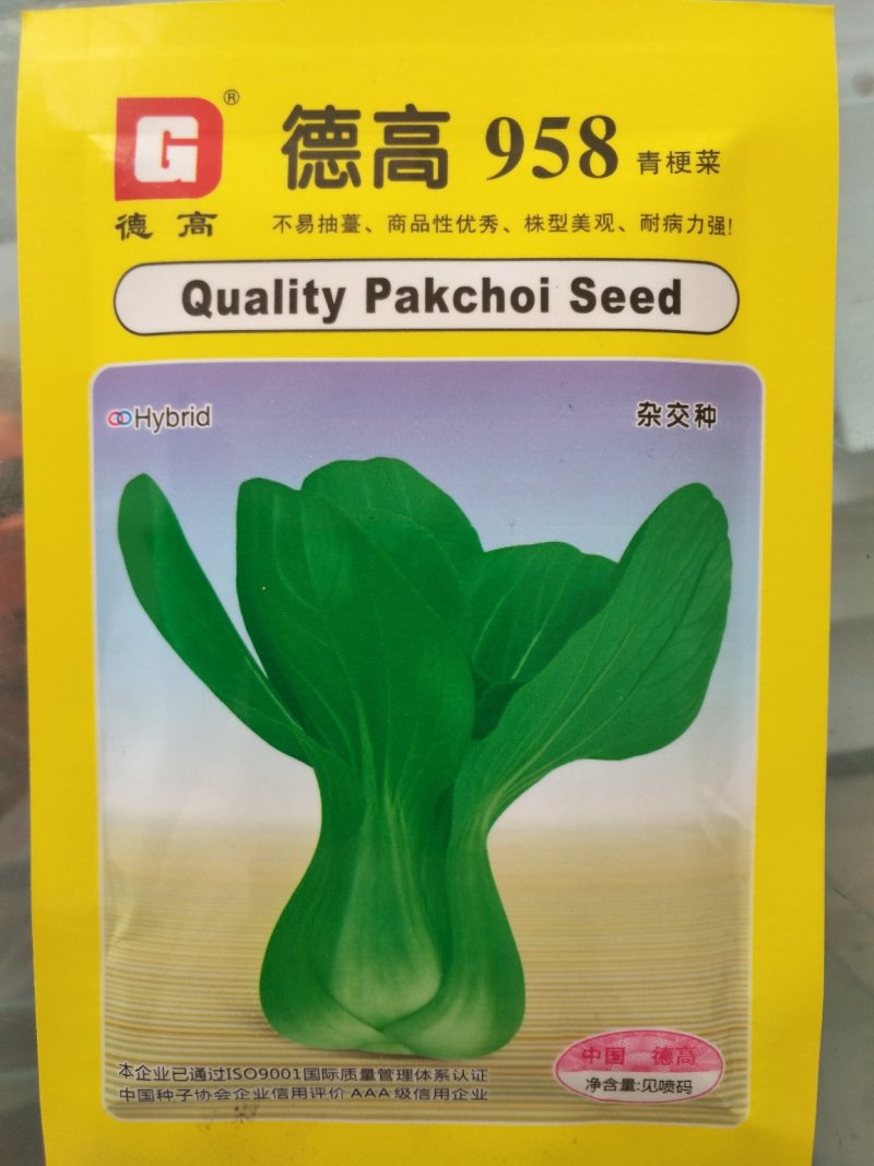 德高958青梗菜