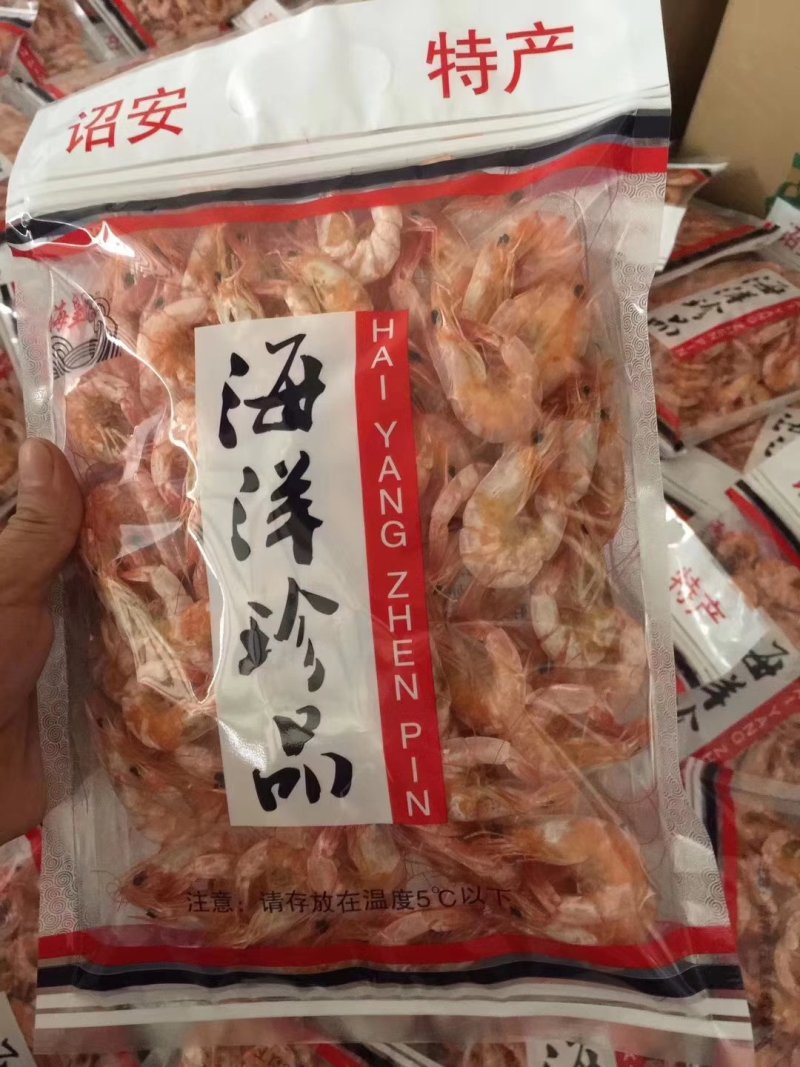 烤虾，特产大中小海利烤虾干