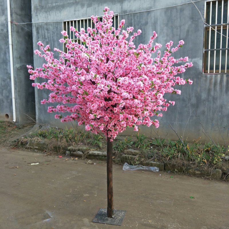 仿真桃花树樱花树许愿装饰大型婚庆酒店树